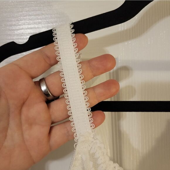 NWOT Torrid Curve white lace babydoll - Picture 6 of 9